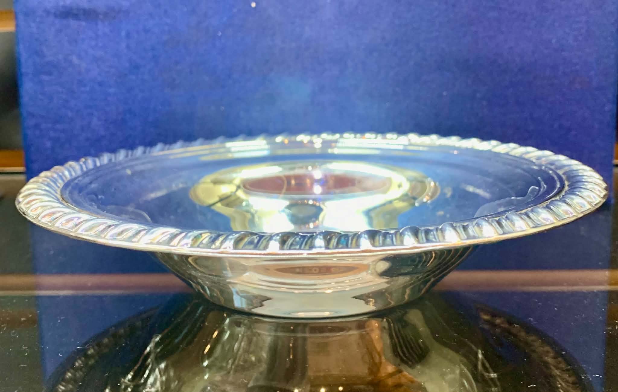 Estate Silver Plated Serving Bowl