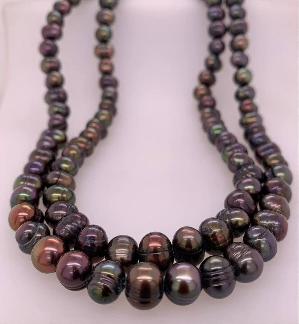 Black Freshwater Pearls