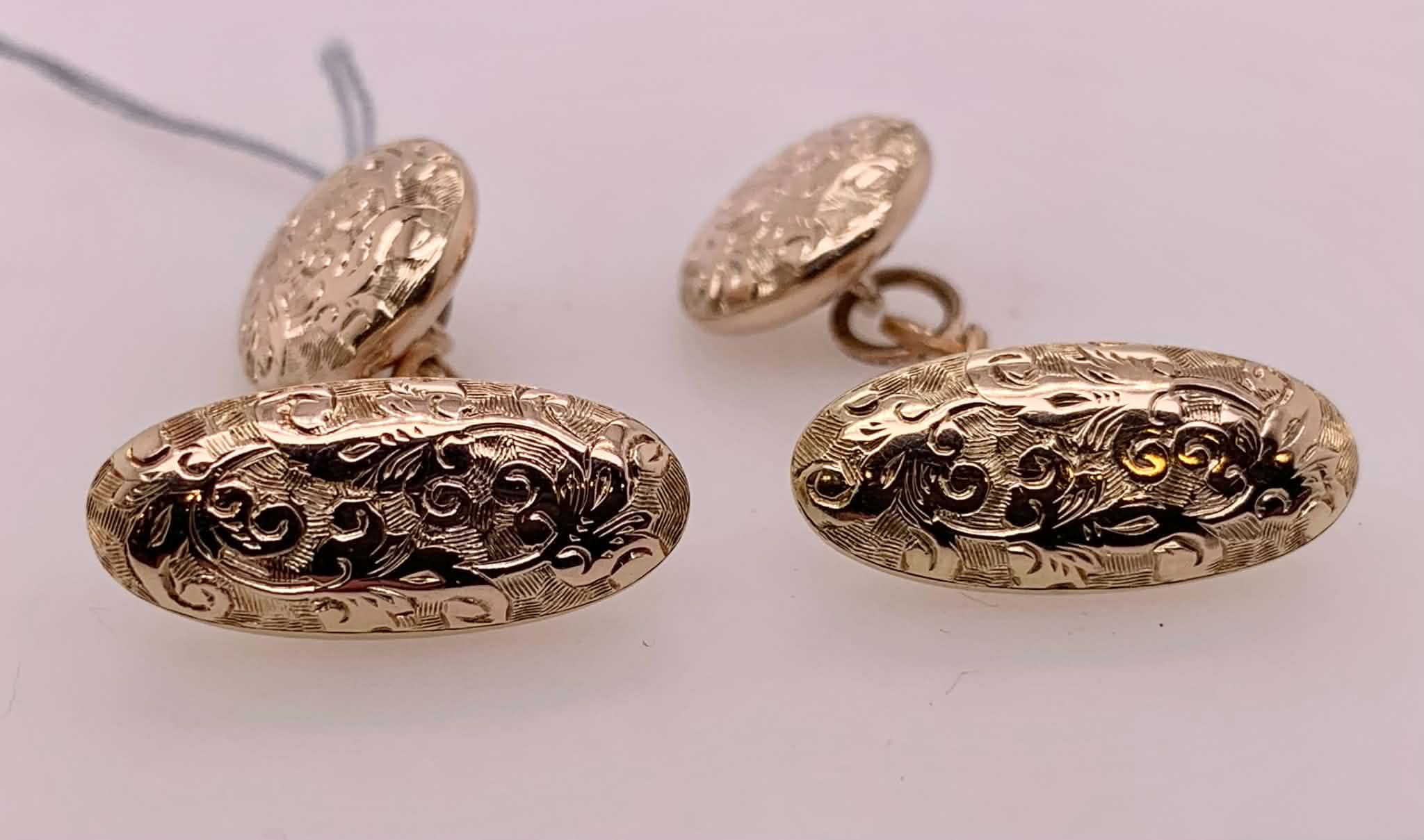 Estate 10K Gold Cufflinks