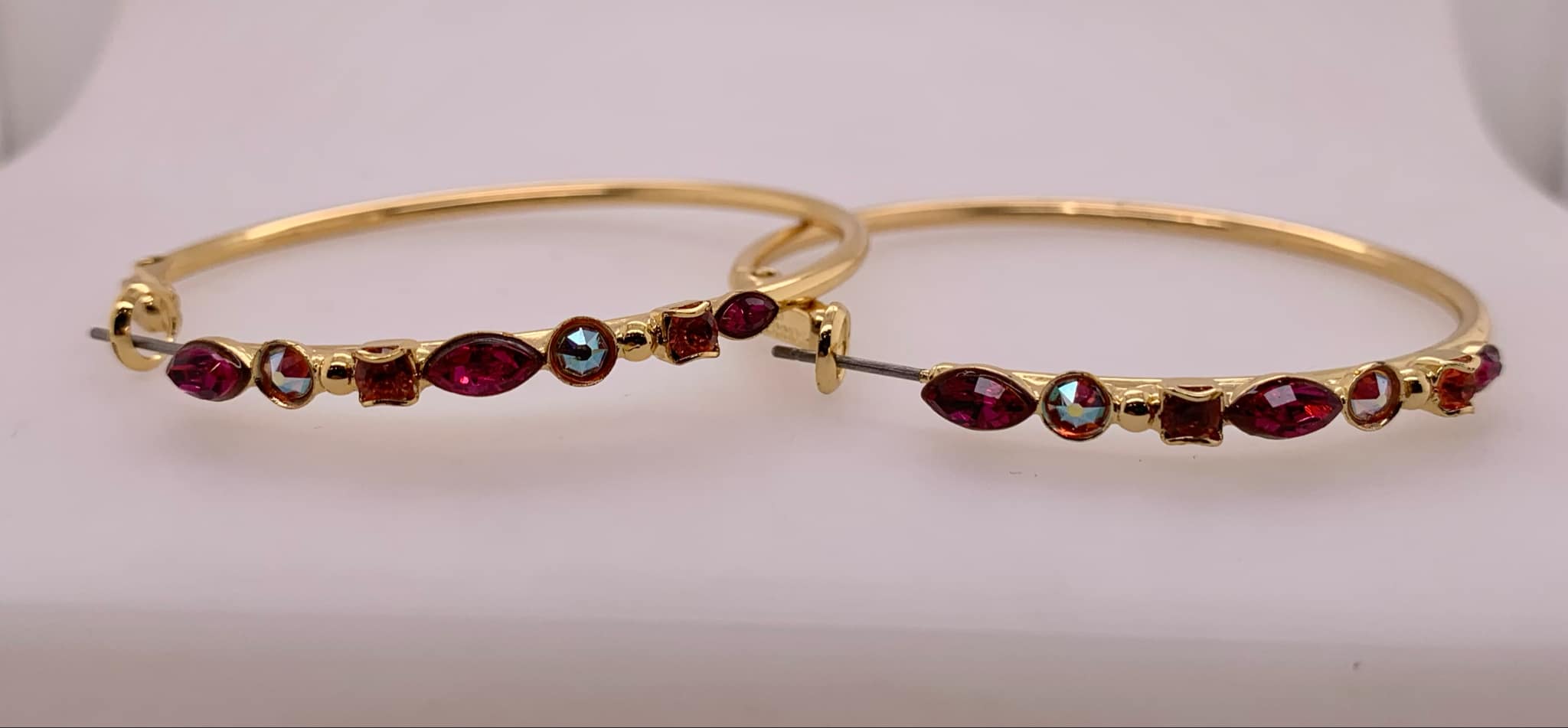 Sorrelli Mixed Media Hoop Earrings