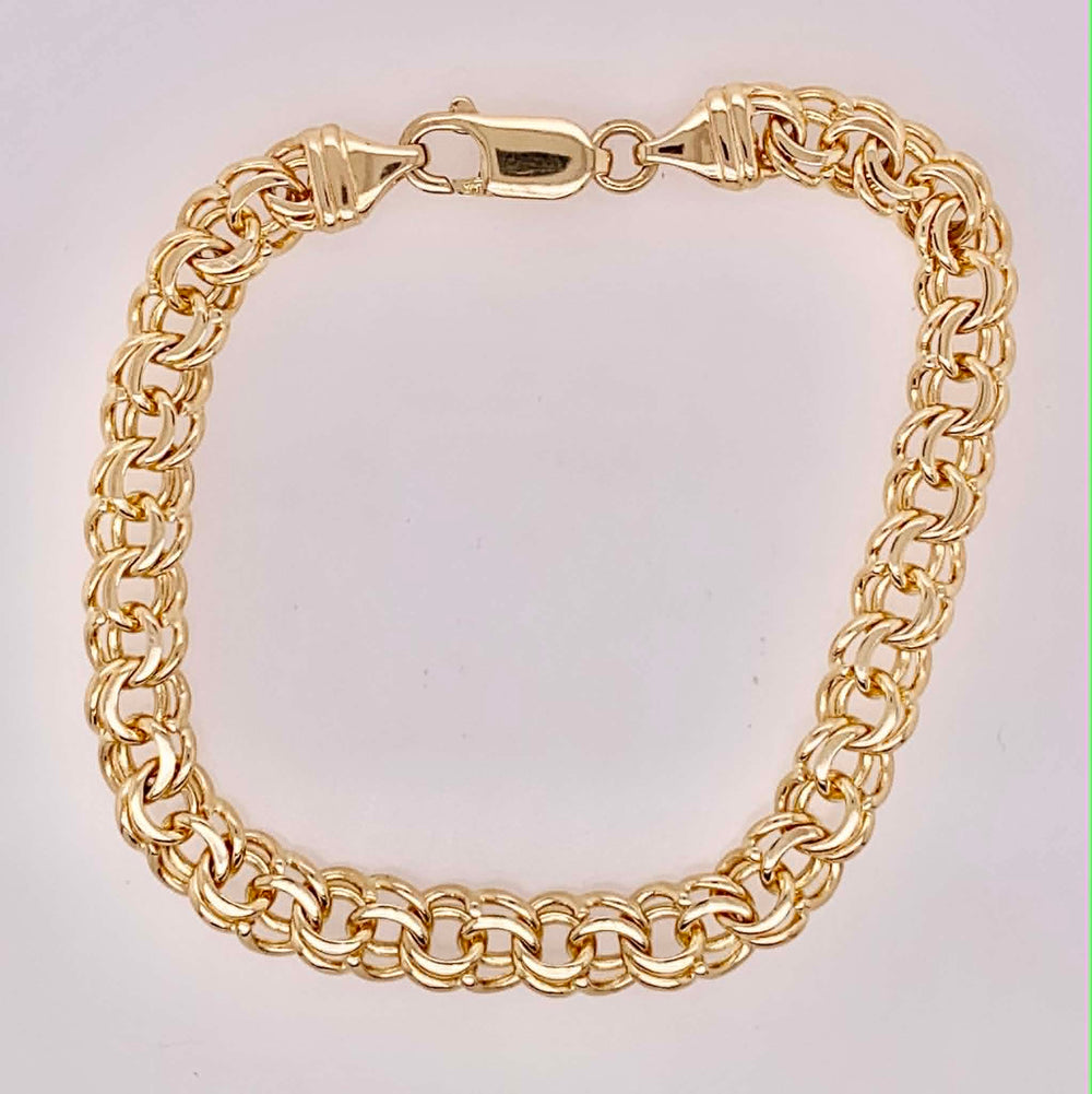 14K Estate Charm Bracelet
