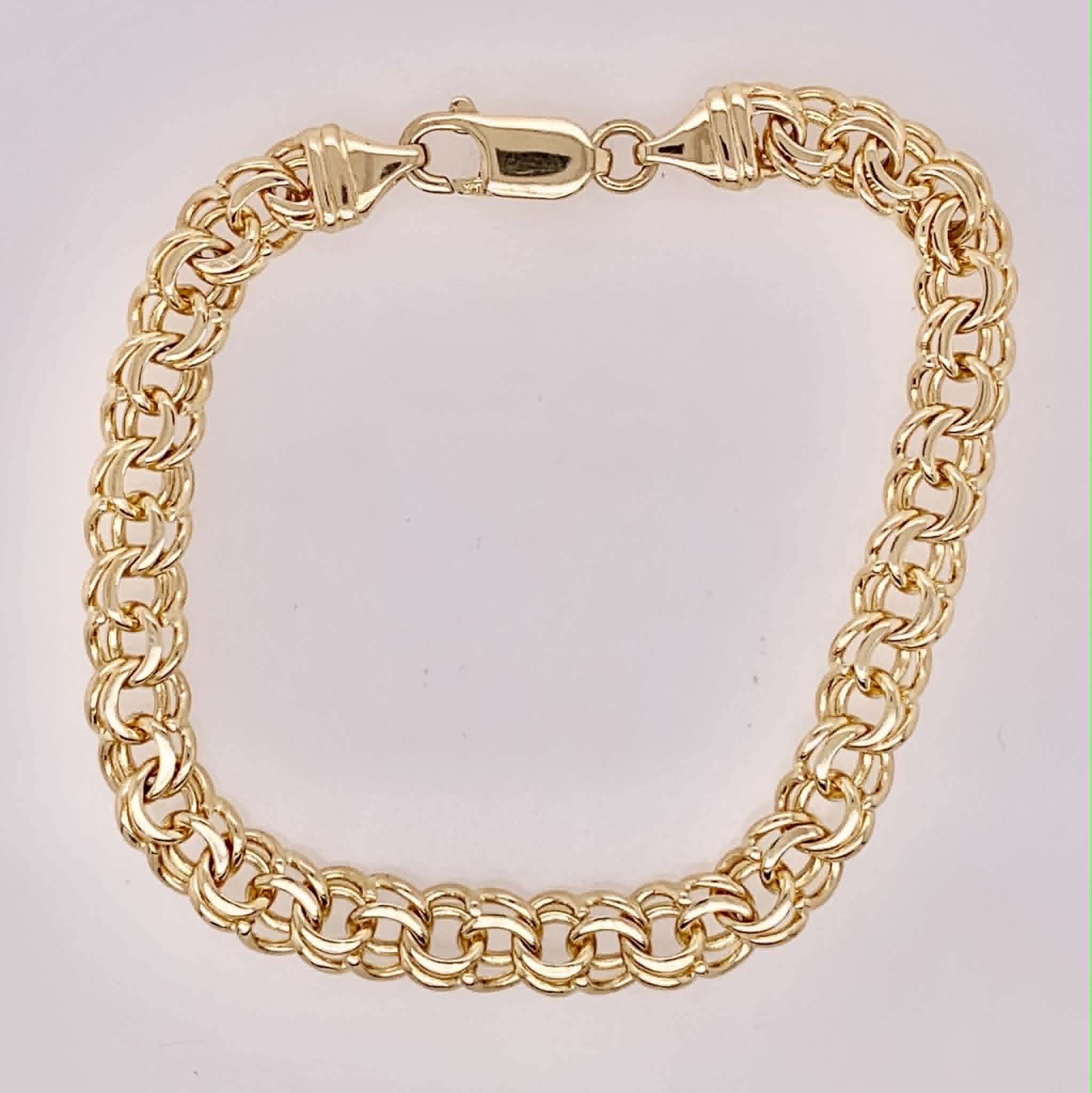 14K Estate Charm Bracelet