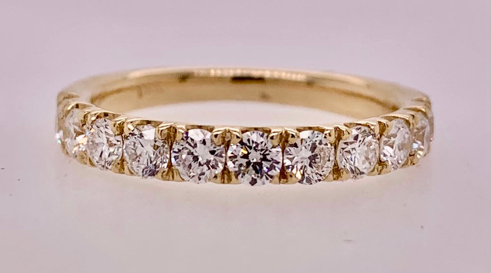 14K LAB Diamond Band