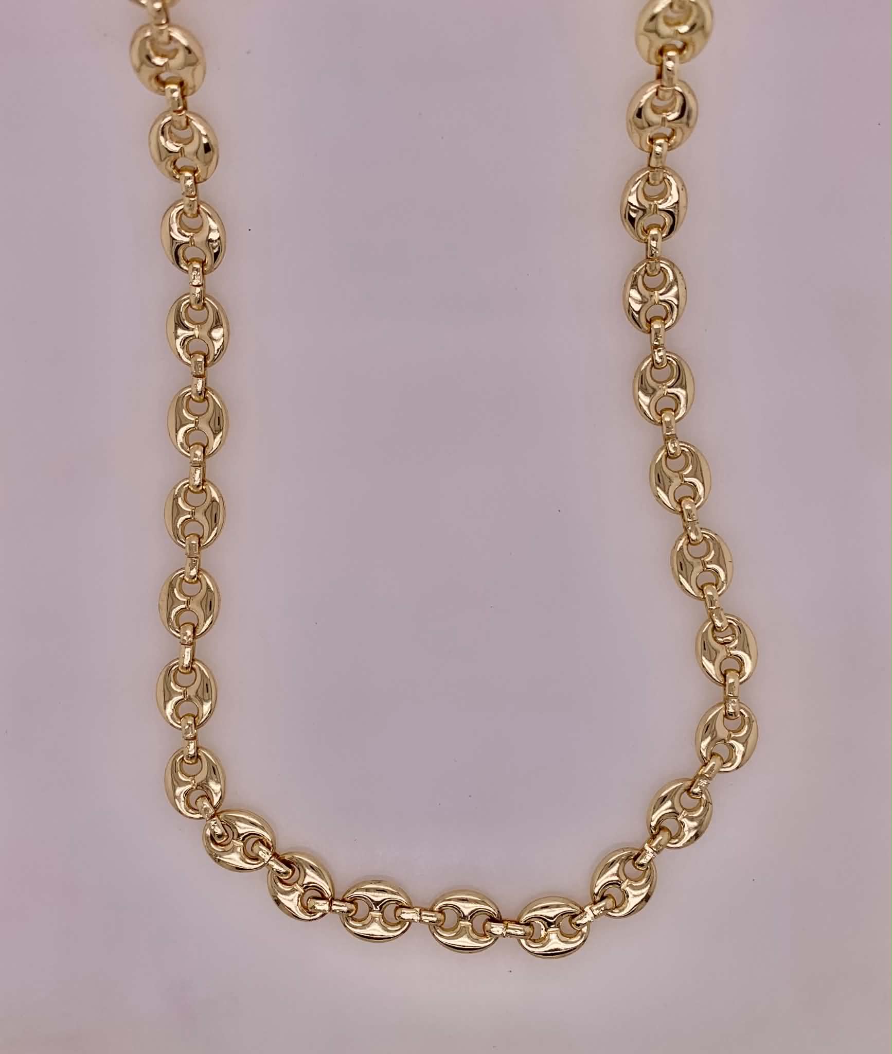 Gold Filled Mariner Chain Necklace