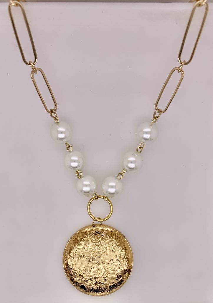 Modern Vintage Fashion Necklace
