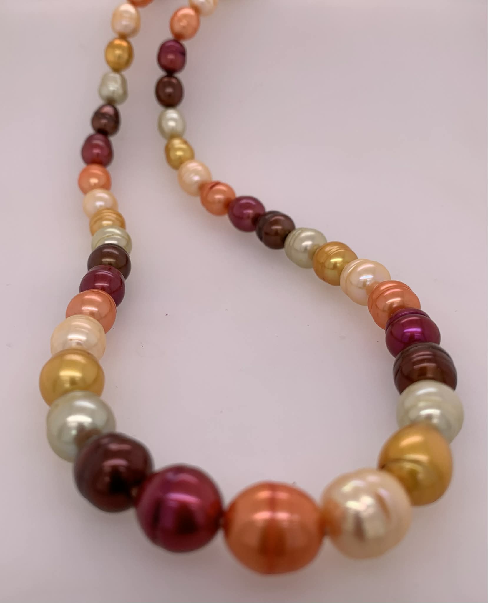 Multi-colored Freshwater Pearls