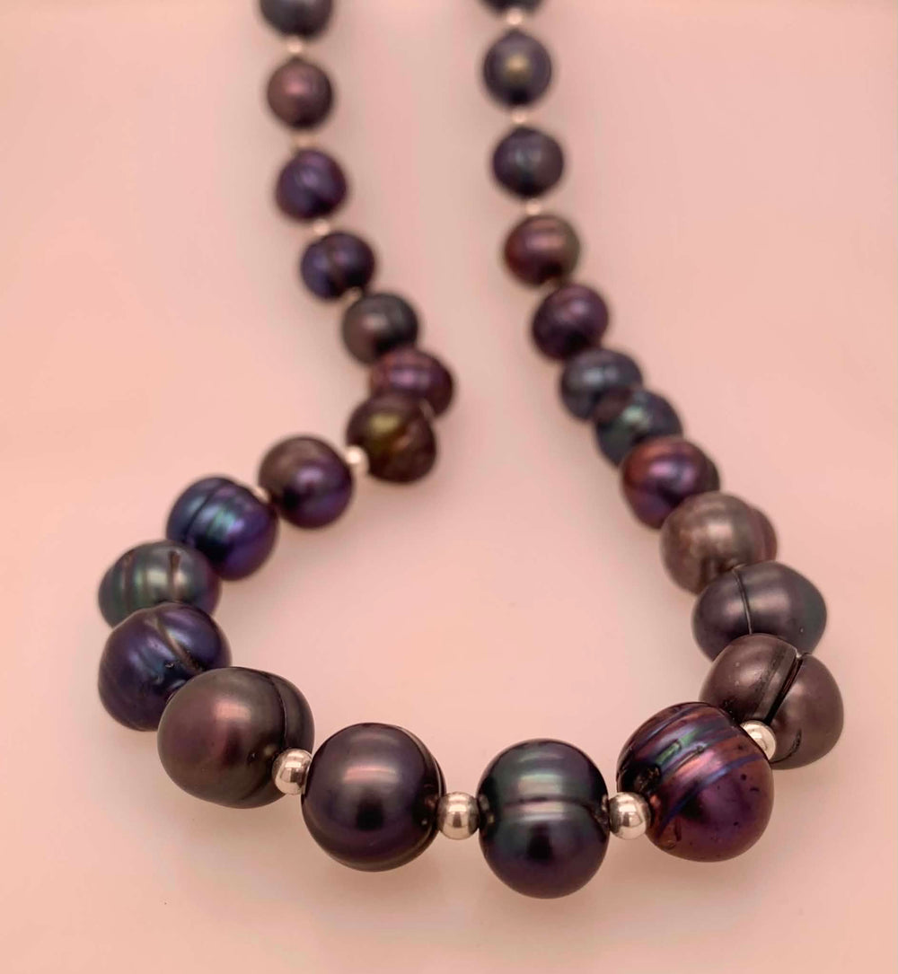 Black Freshwater Pearls