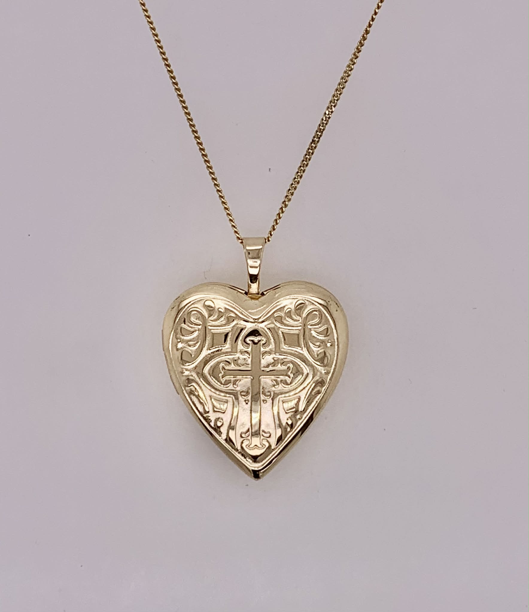 14K Heart Locket