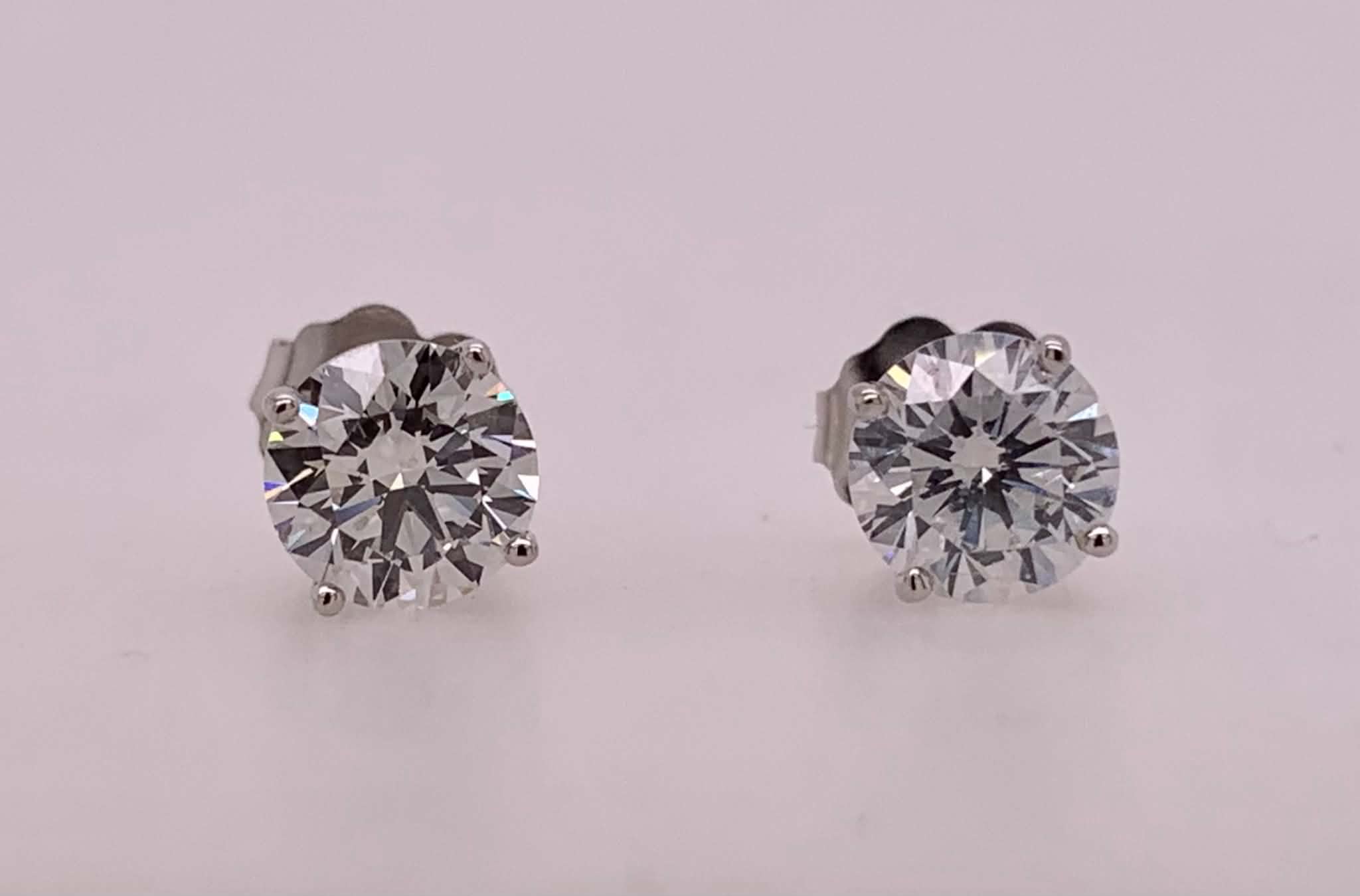 1.50CT.TW. LAB Diamond Stud Earrings
