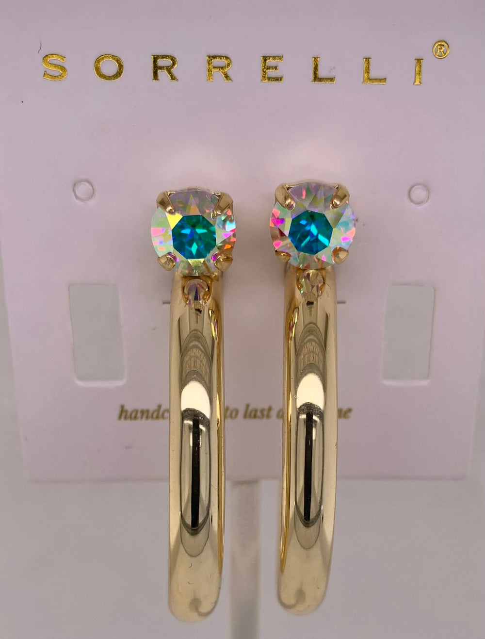 Keeley Studded Hoop Earrings