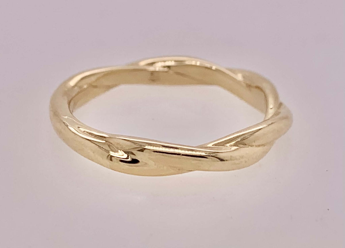 14K Gold Band Ring