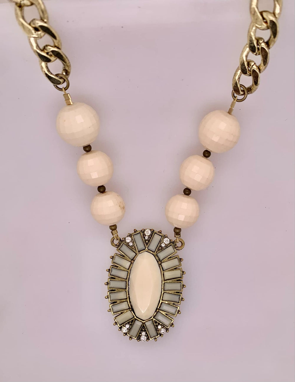 Modern Vintage Fashion Necklace