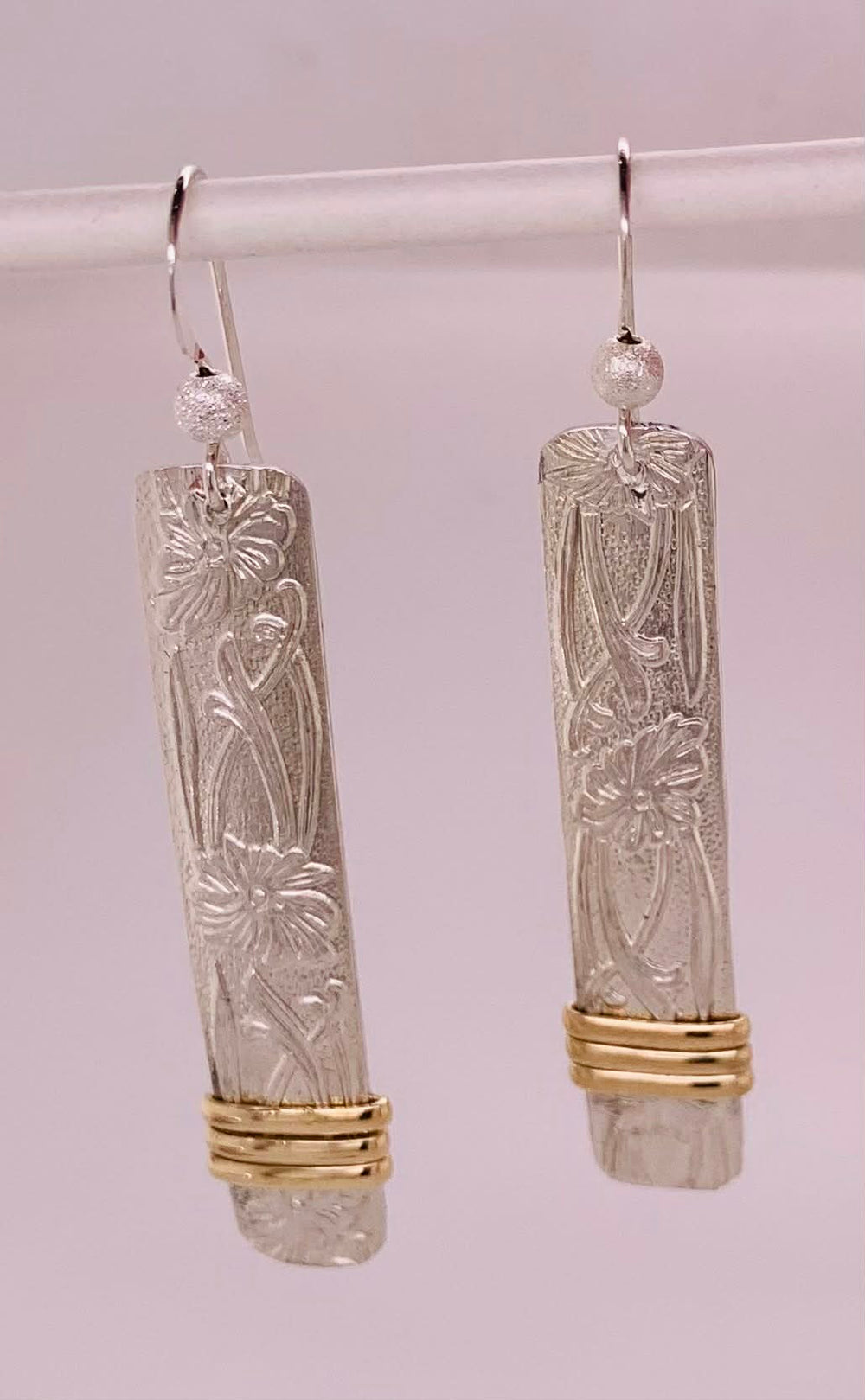 John Cauley Original Vertical Bar Earrings