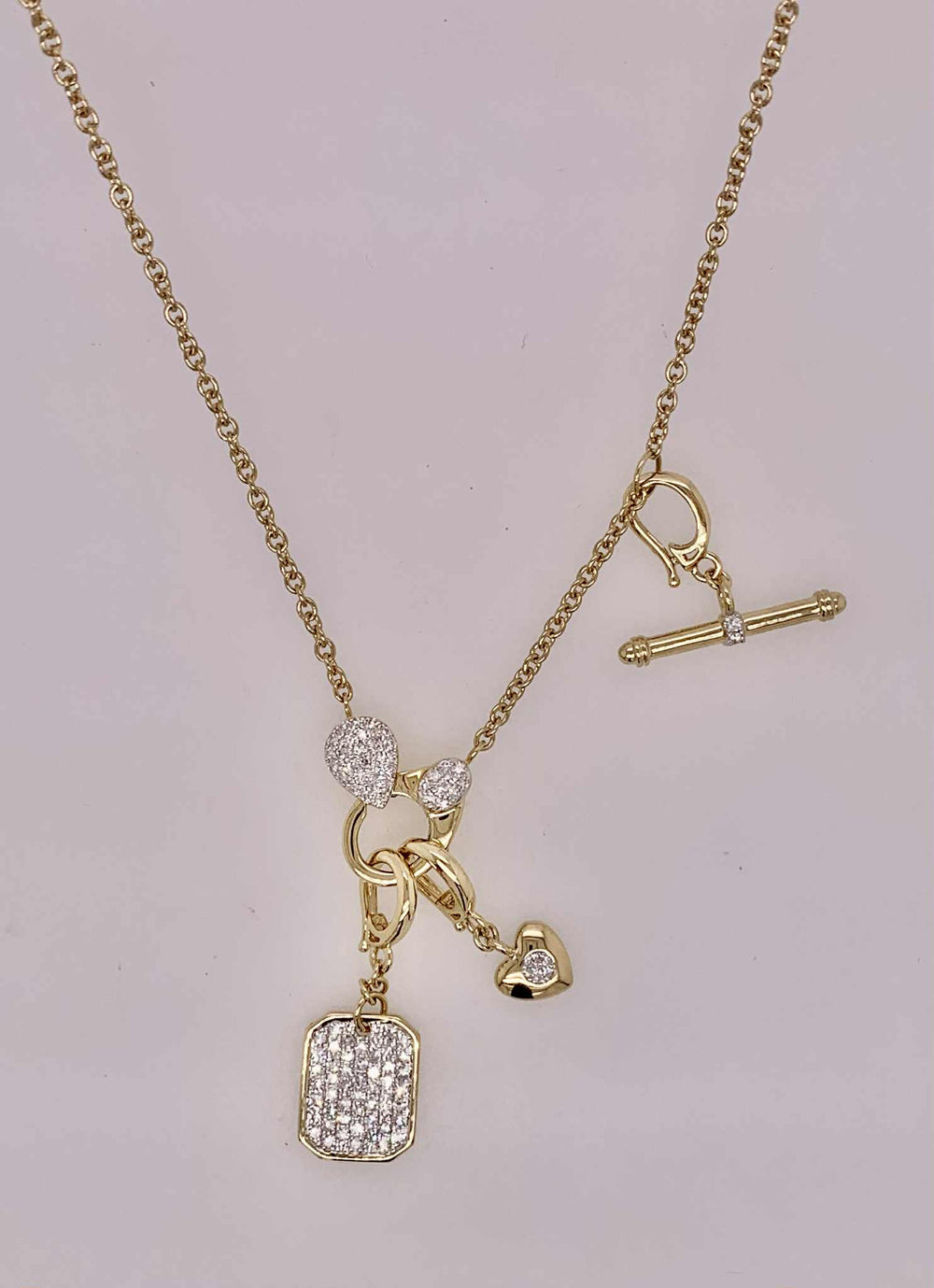 14K Diamond Pendant