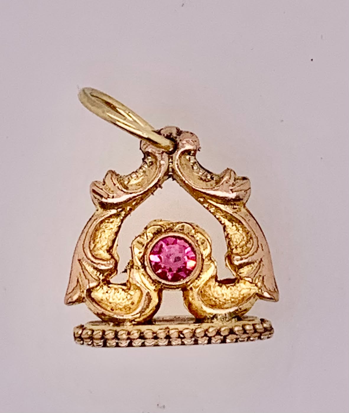 Estate Pocket Watch Fob Pendant