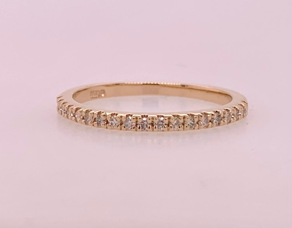 14K Diamond Anniversary Band