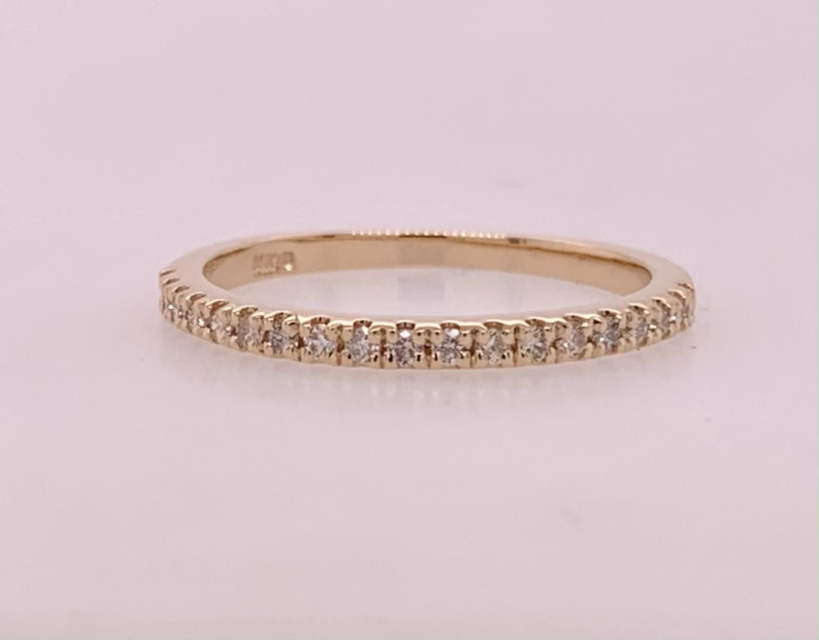 14K Diamond Anniversary Band