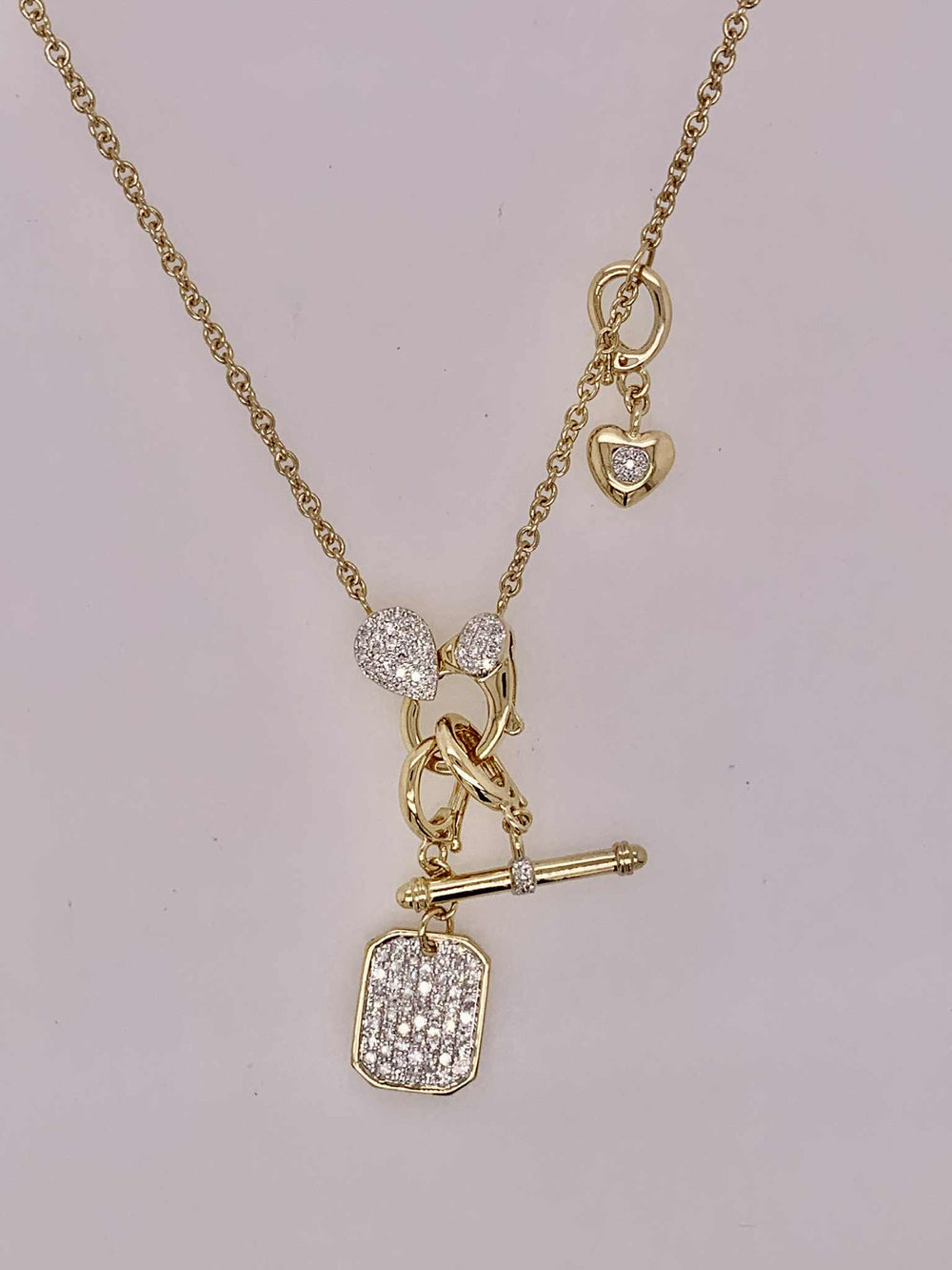 14K Diamond Pendant