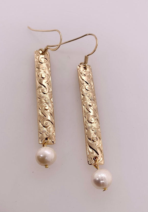 John Cauley Jeweler Original Bar Earrings