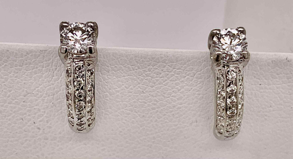 14K Diamond Earrings
