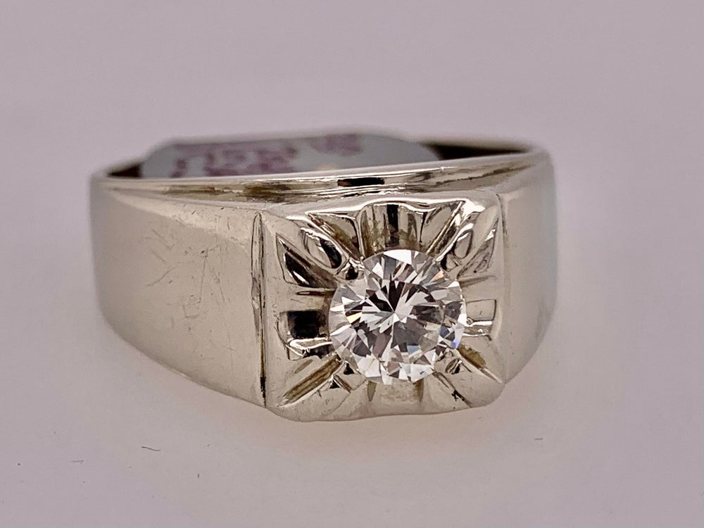 14K Men's Diamond Ring