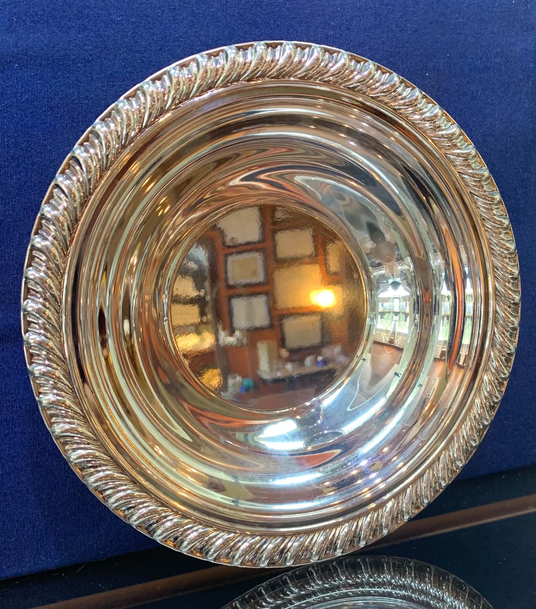 Estate Silver Plated Serving Bowl