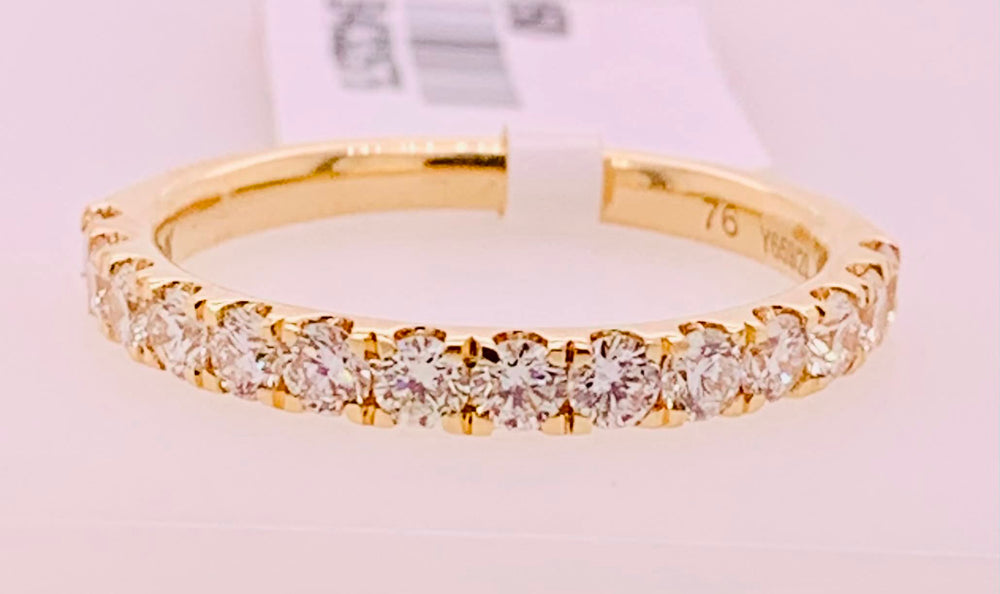 14K Diamond Anniversary Band