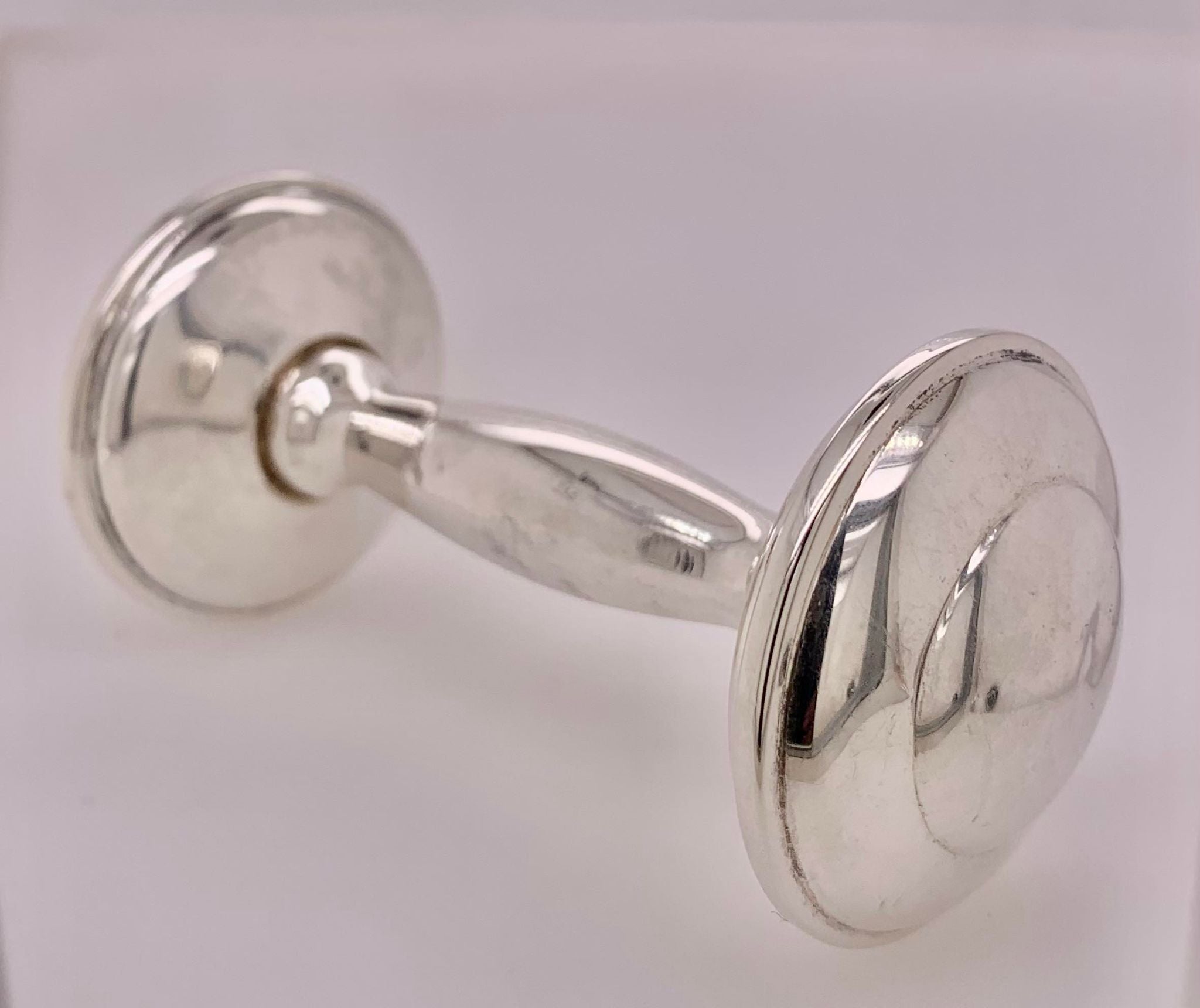 Vintage Sterling Silver Baby Rattle