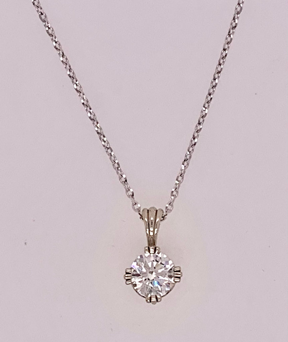 14k Diamond Pendant