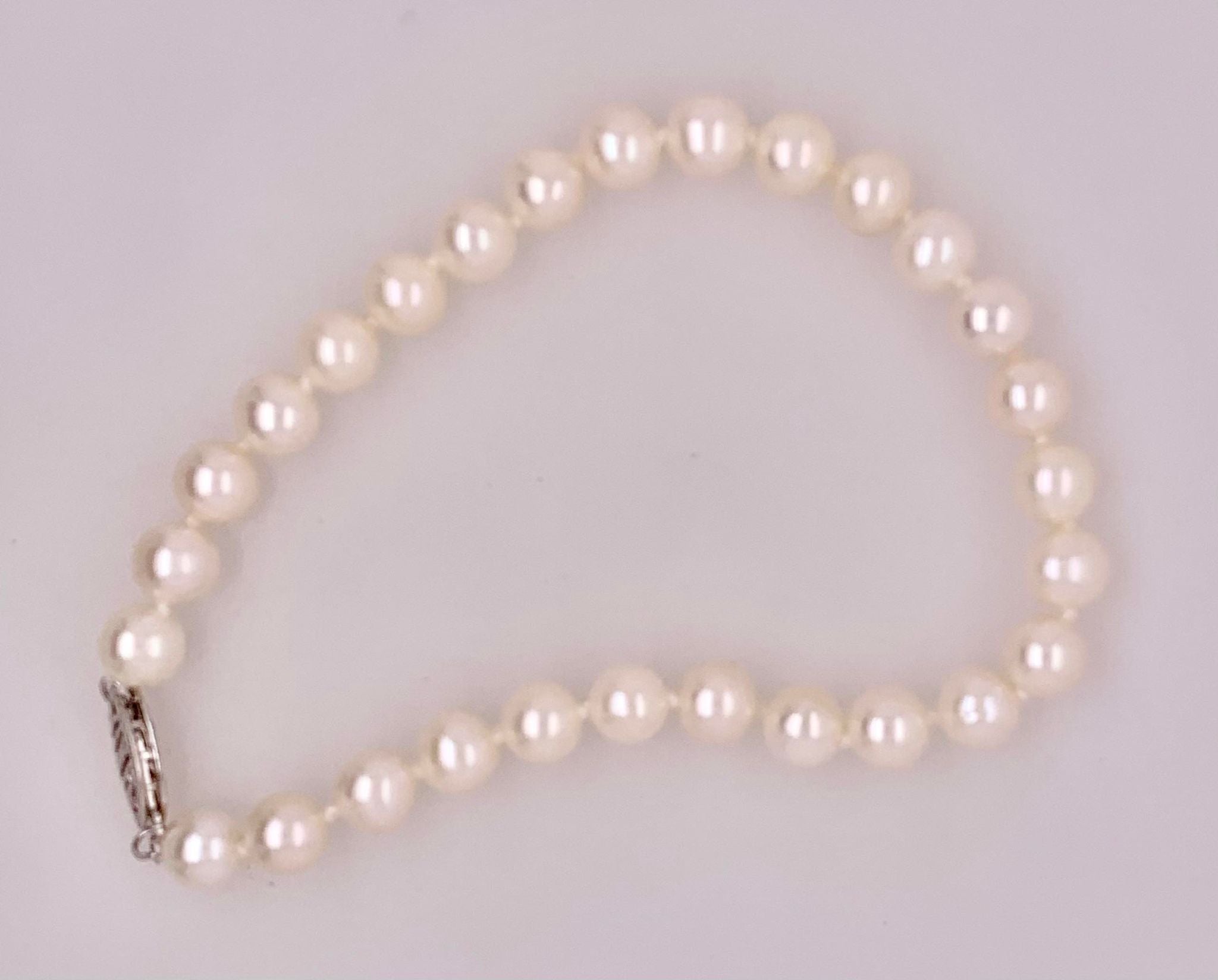 7" 6mm Freshwater Cultured Pearl Bracelet