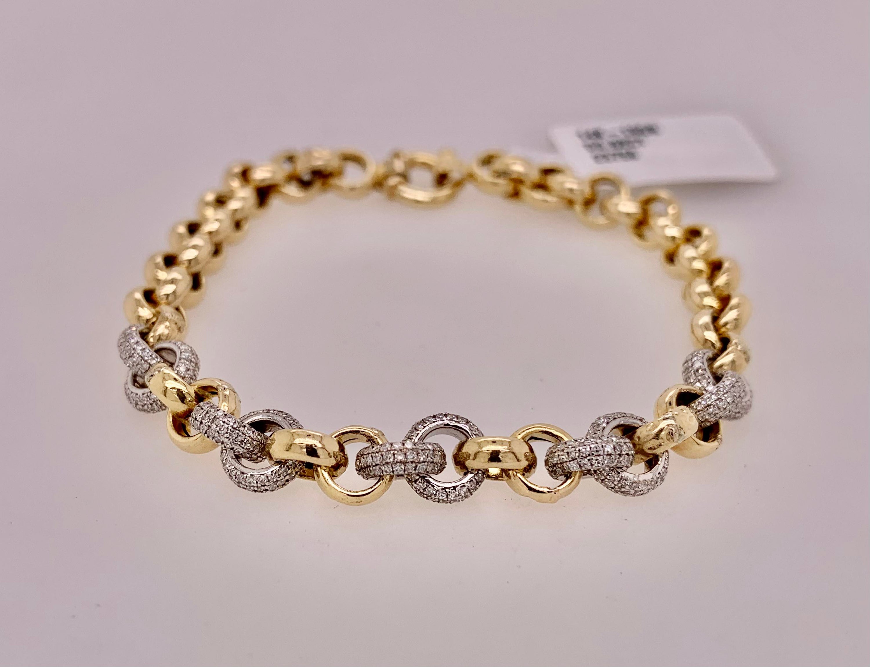 14K Diamond Bracelet