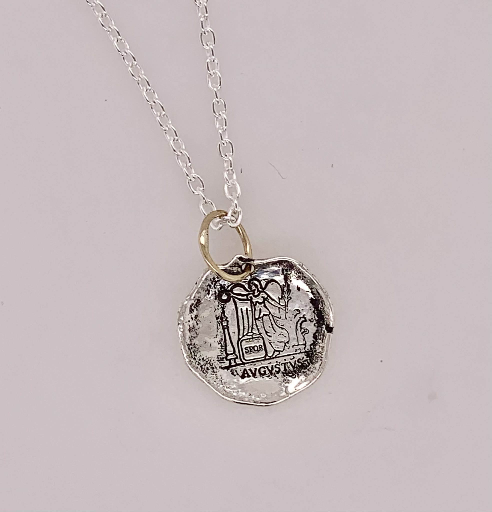 Custom Ancient Coin Reproduction Pendant