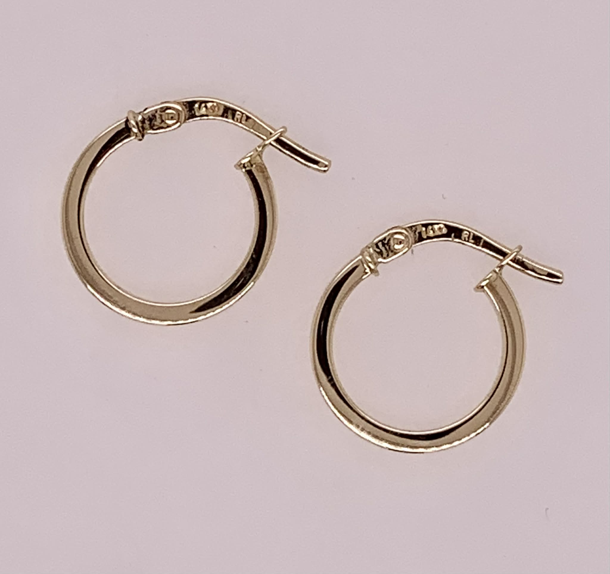 14K Hoop Earrings