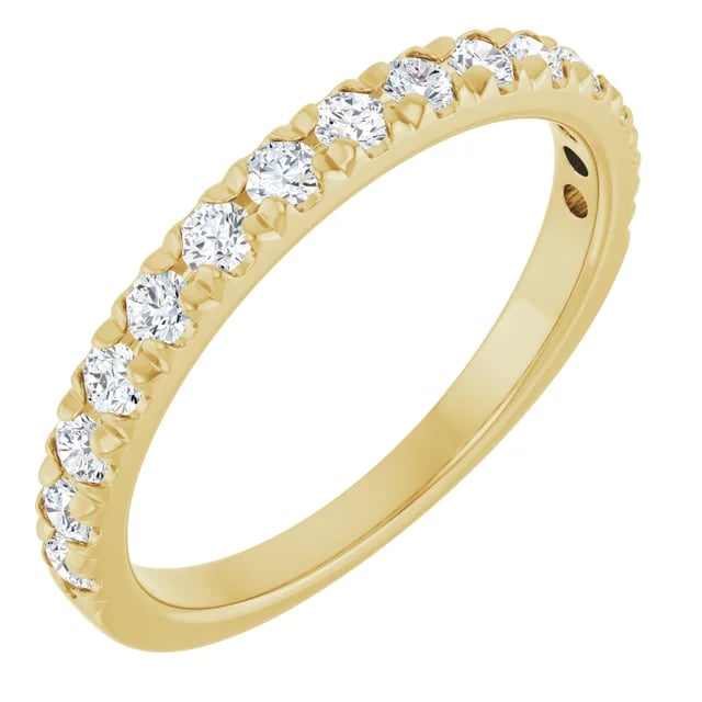 Lab Diamond Anniversary Band