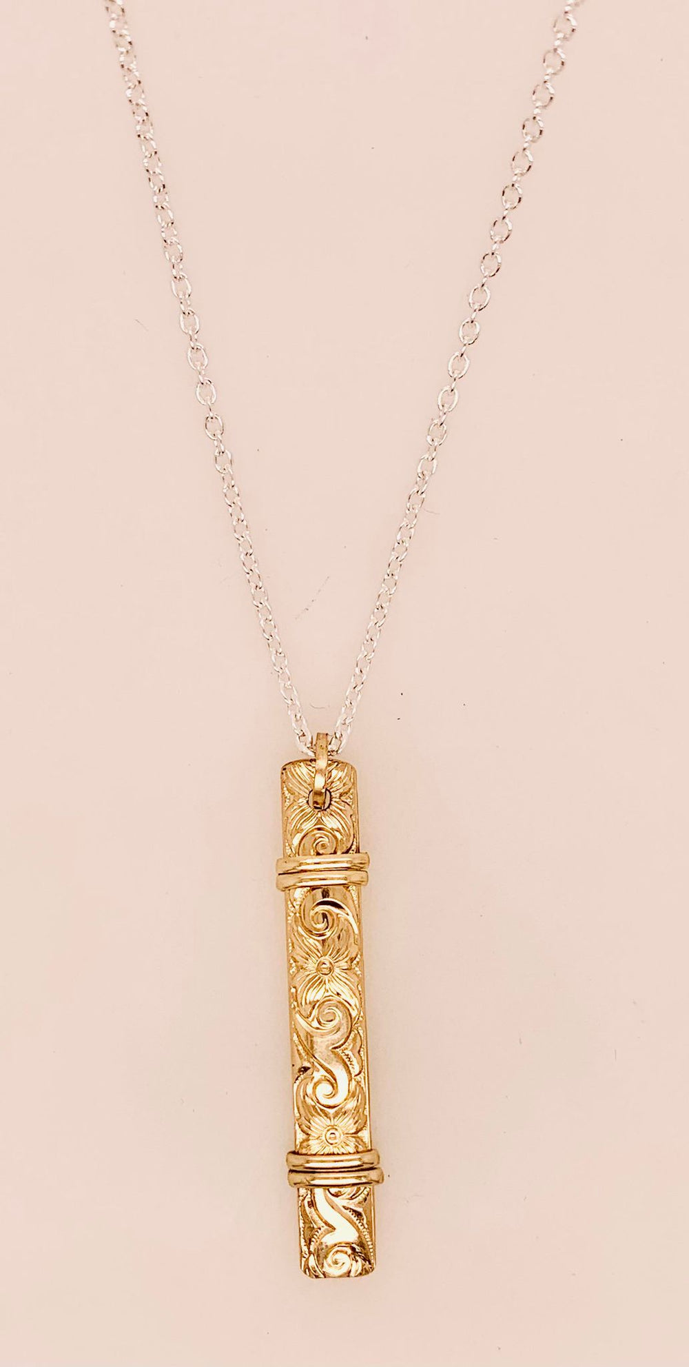 John Cauley Original Vertical Bar Necklace