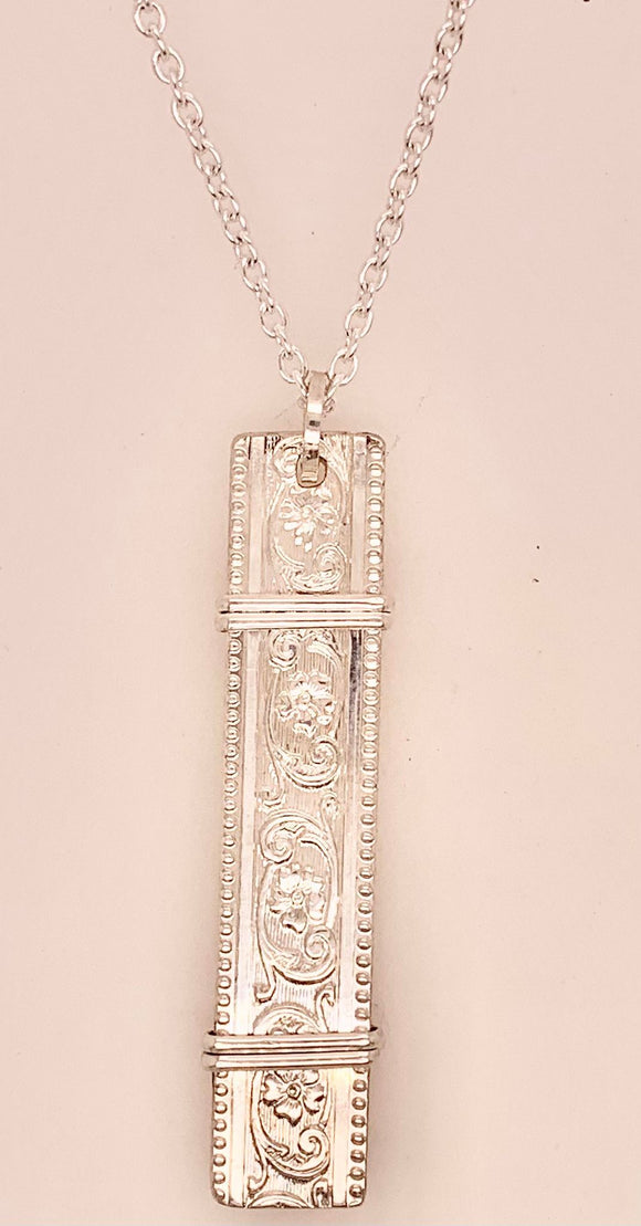 John Cauley Original Vertical Bar Necklace