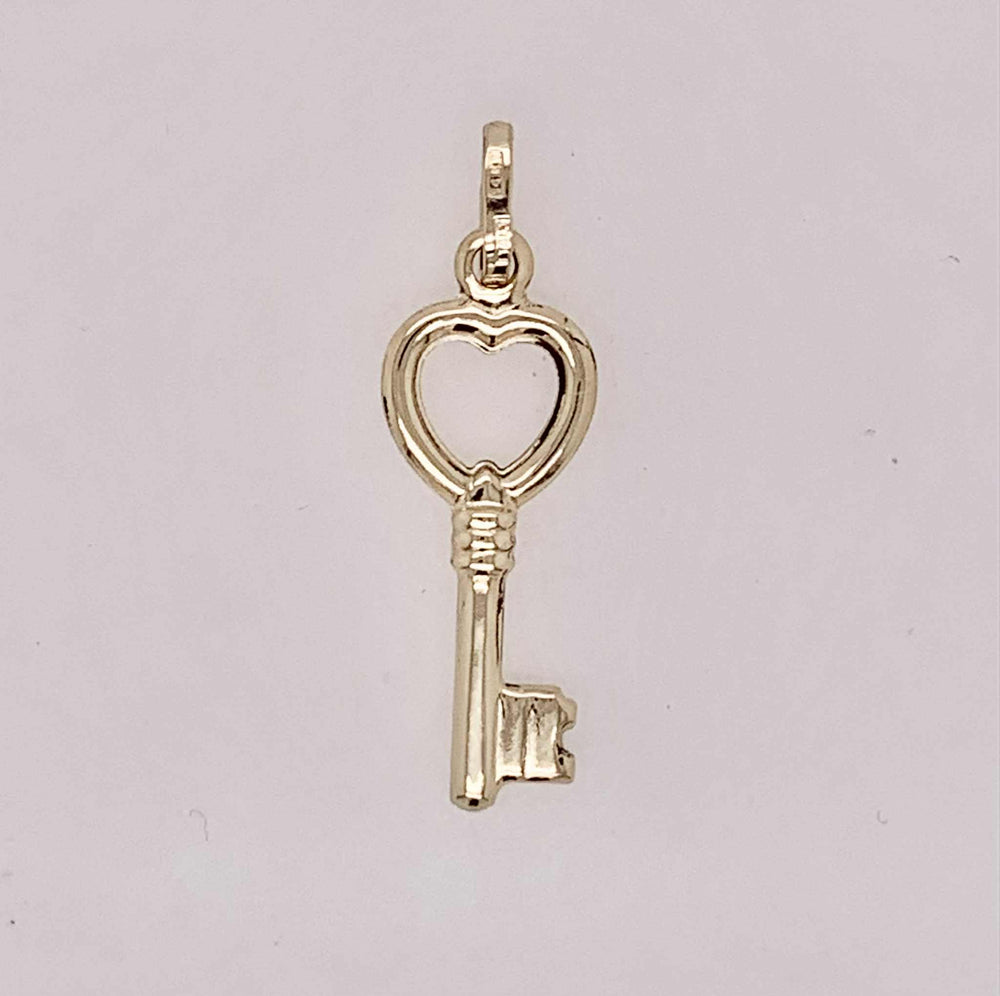 14K Key Charm