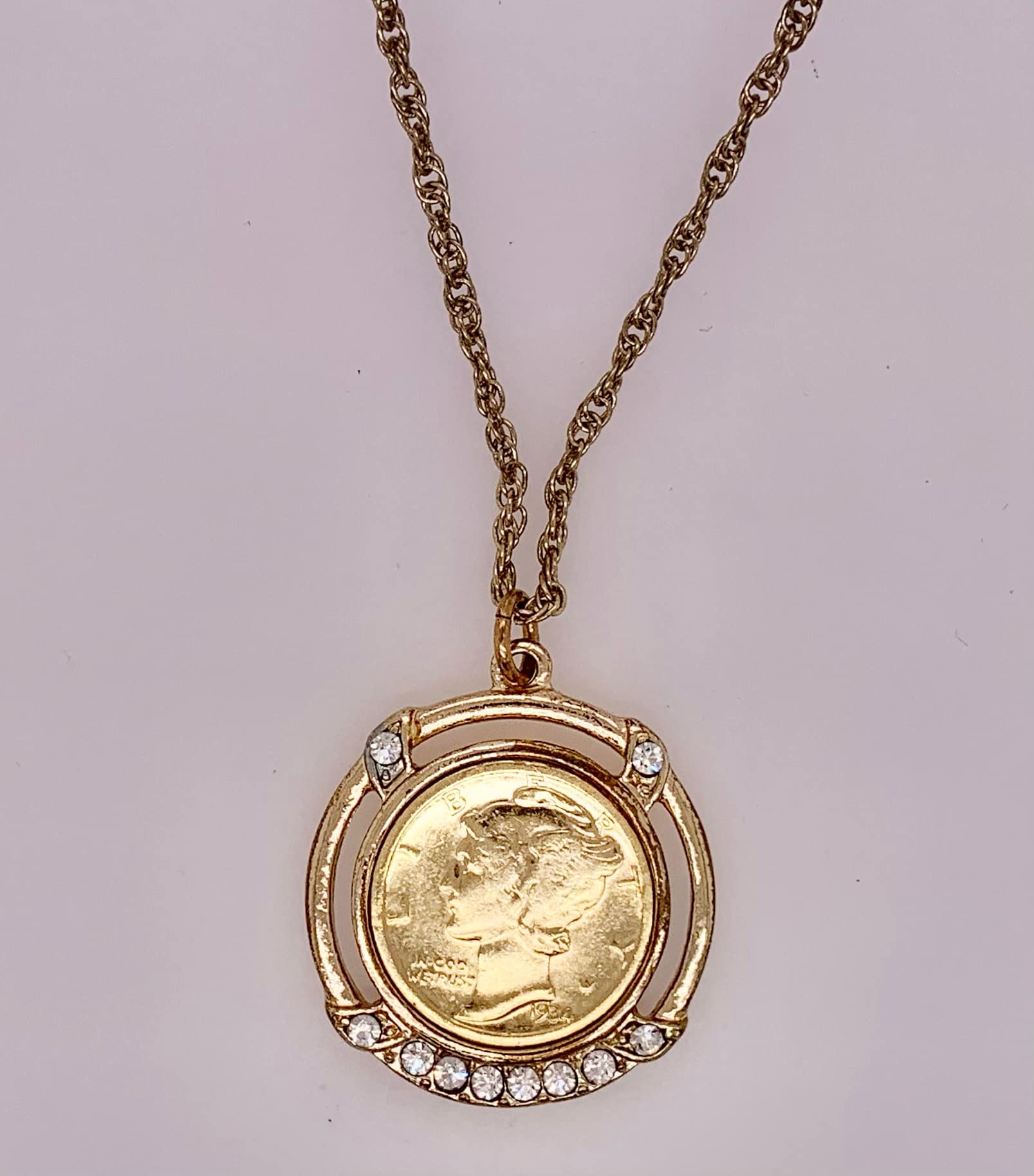Vintage Coin Necklace