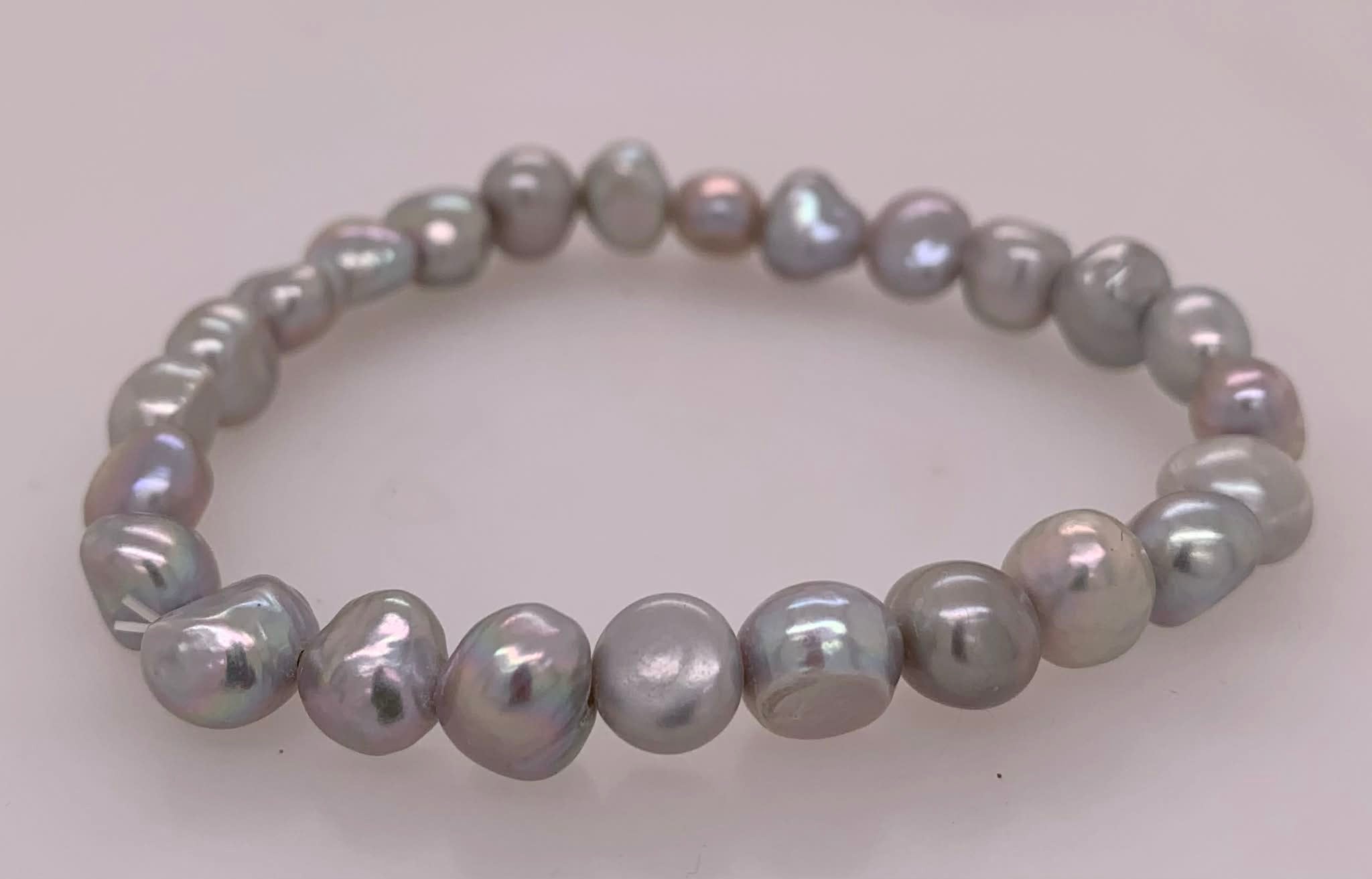 Stretch Freshwater Pearl Bracelet