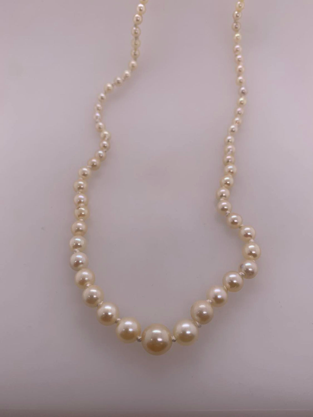 Estate Akoya Cultured Pearl Strand