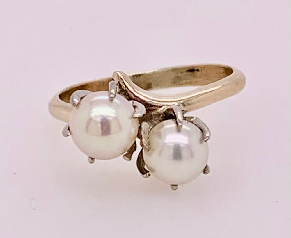 Estate Cultured Pearl Ring