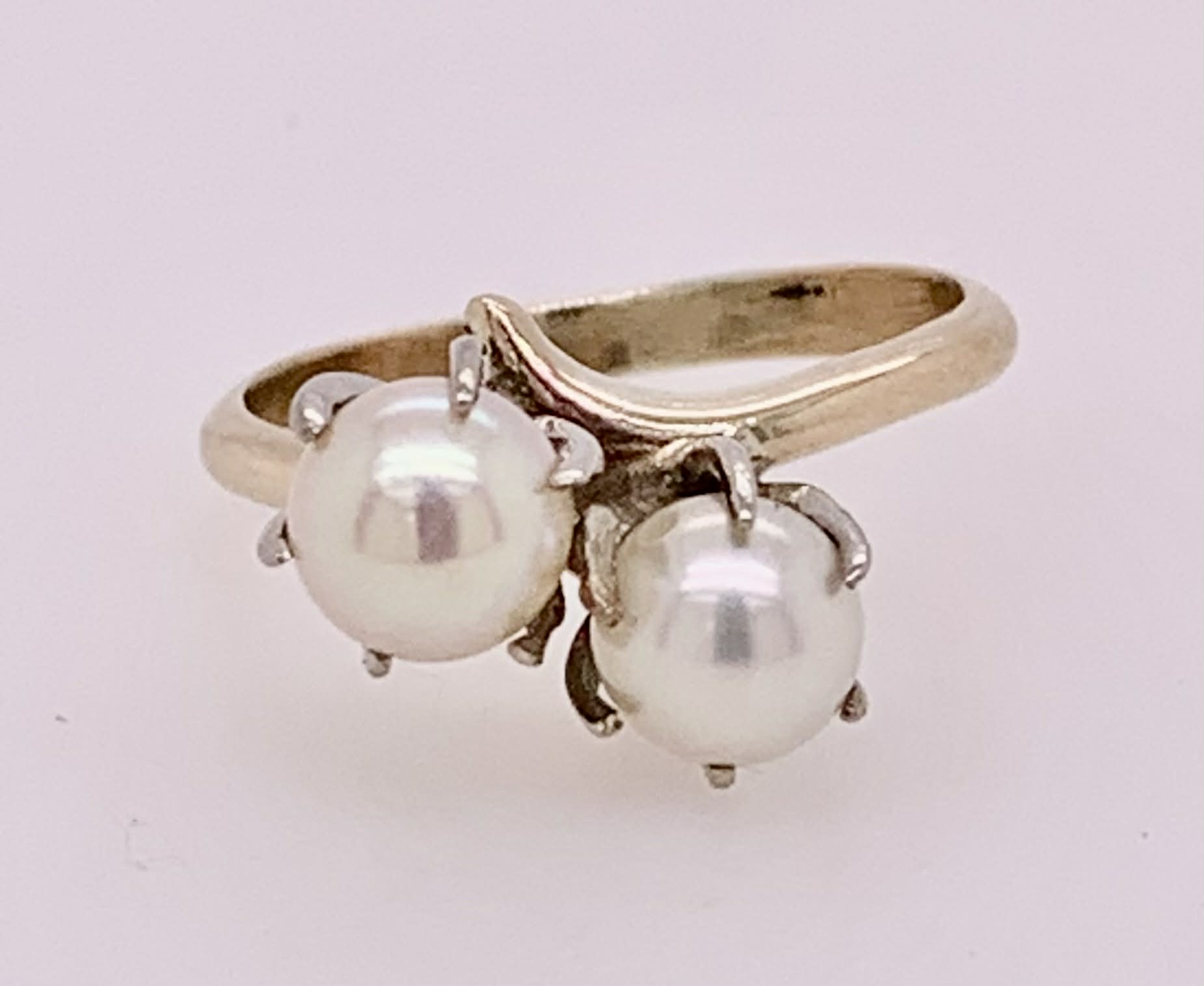 Estate Cultured Pearl Ring