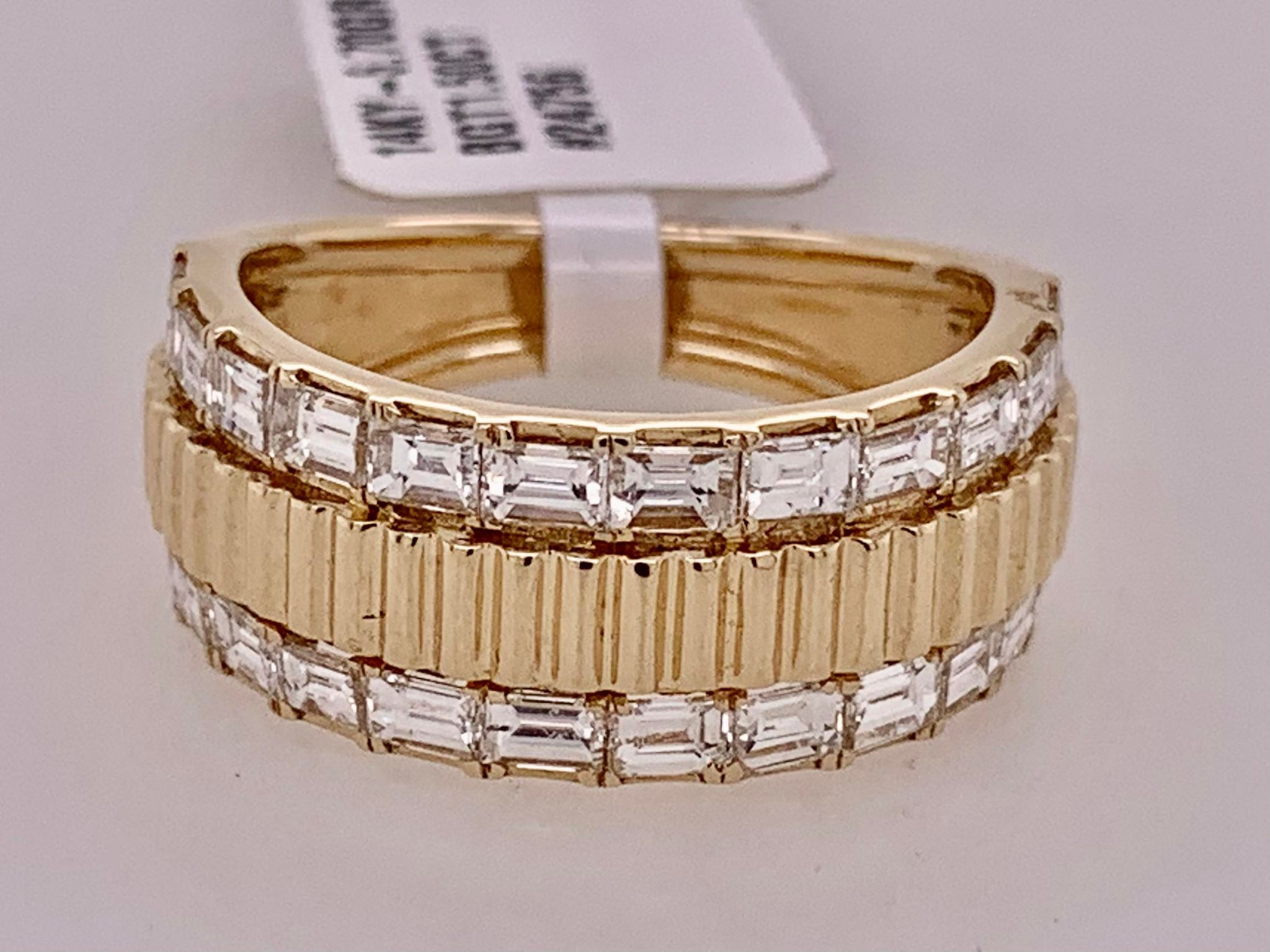 14K Diamond Band Ring