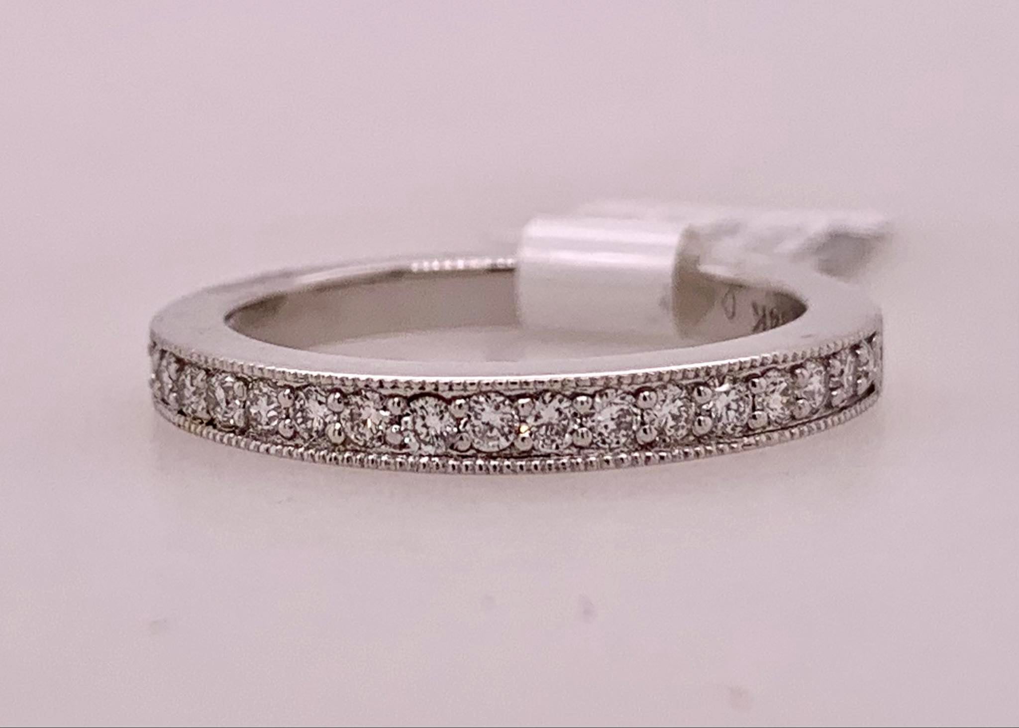 14K Diamond Band Ring