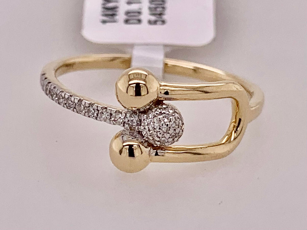 14K Diamond Ring