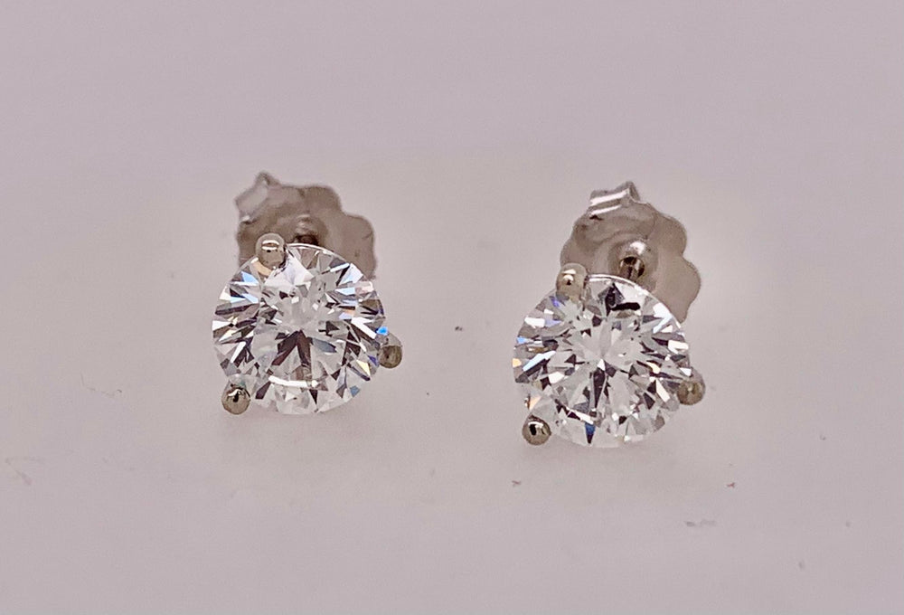 1.60 Carat Total Weight LAB Diamond Stud Earrings