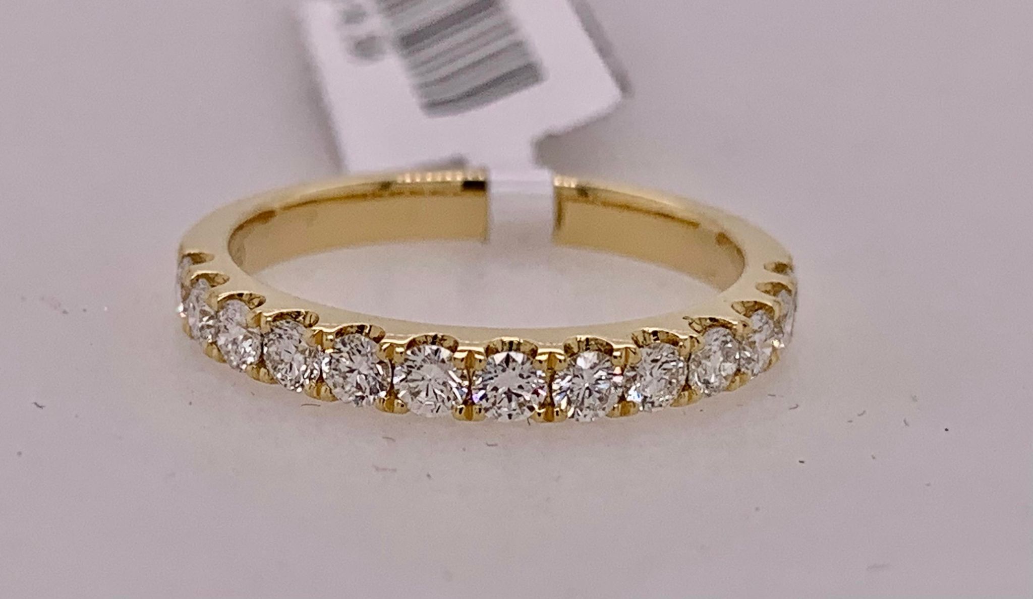 14K Gold Diamond Band