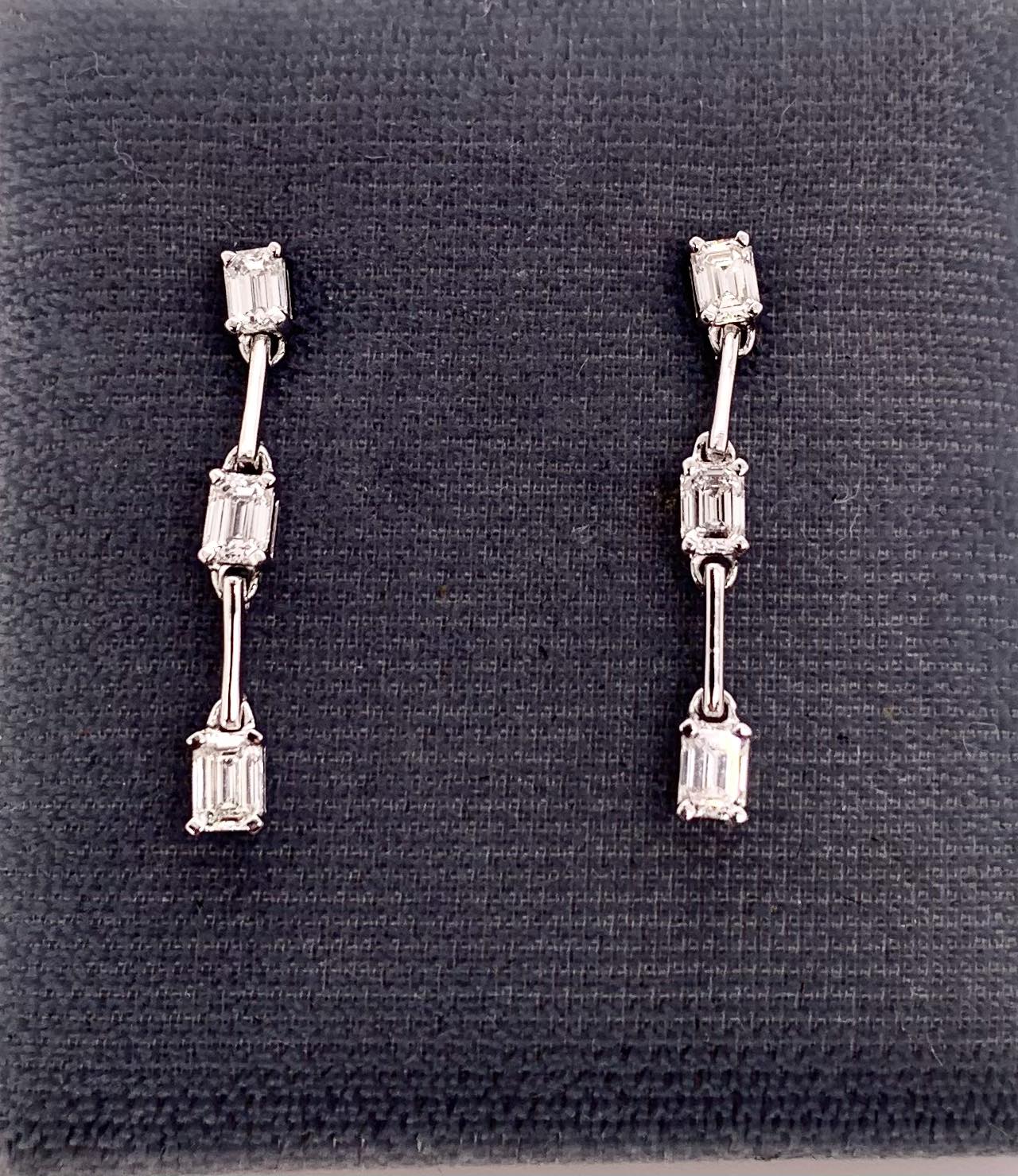 18K Diamond Earrings