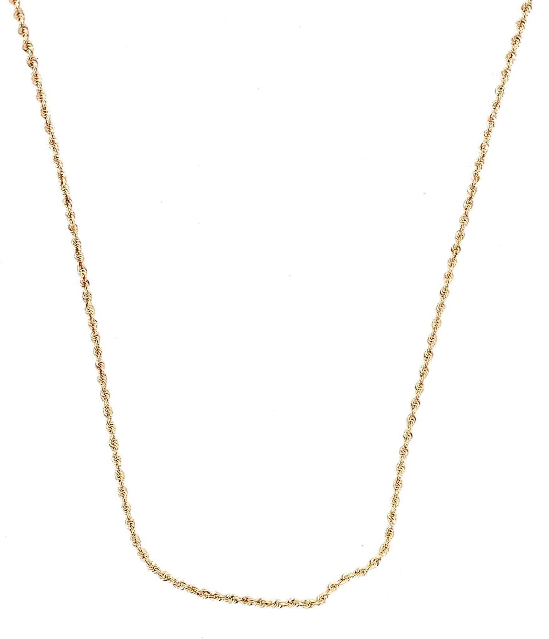 14K Rope Chain