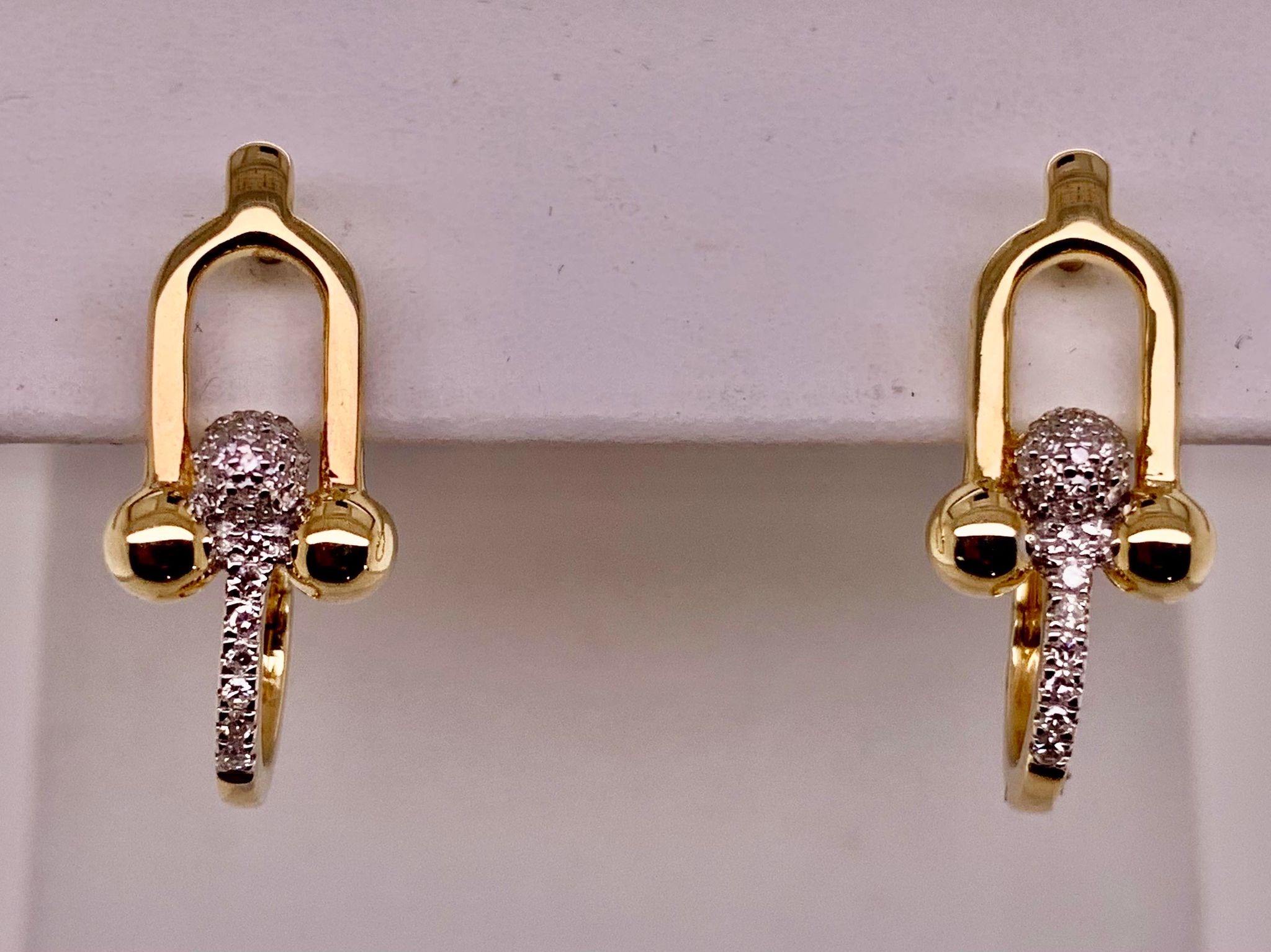 14K Diamond Earrings